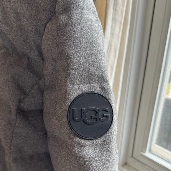 UGG Gray Puffy Coat | Small - Picture 2 of 9